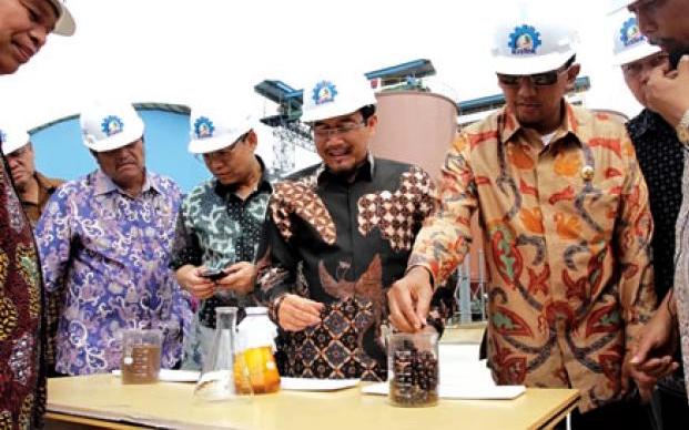 Menteri Pertanian Resmikan Pabrik Kelapa Sawit di Tapin